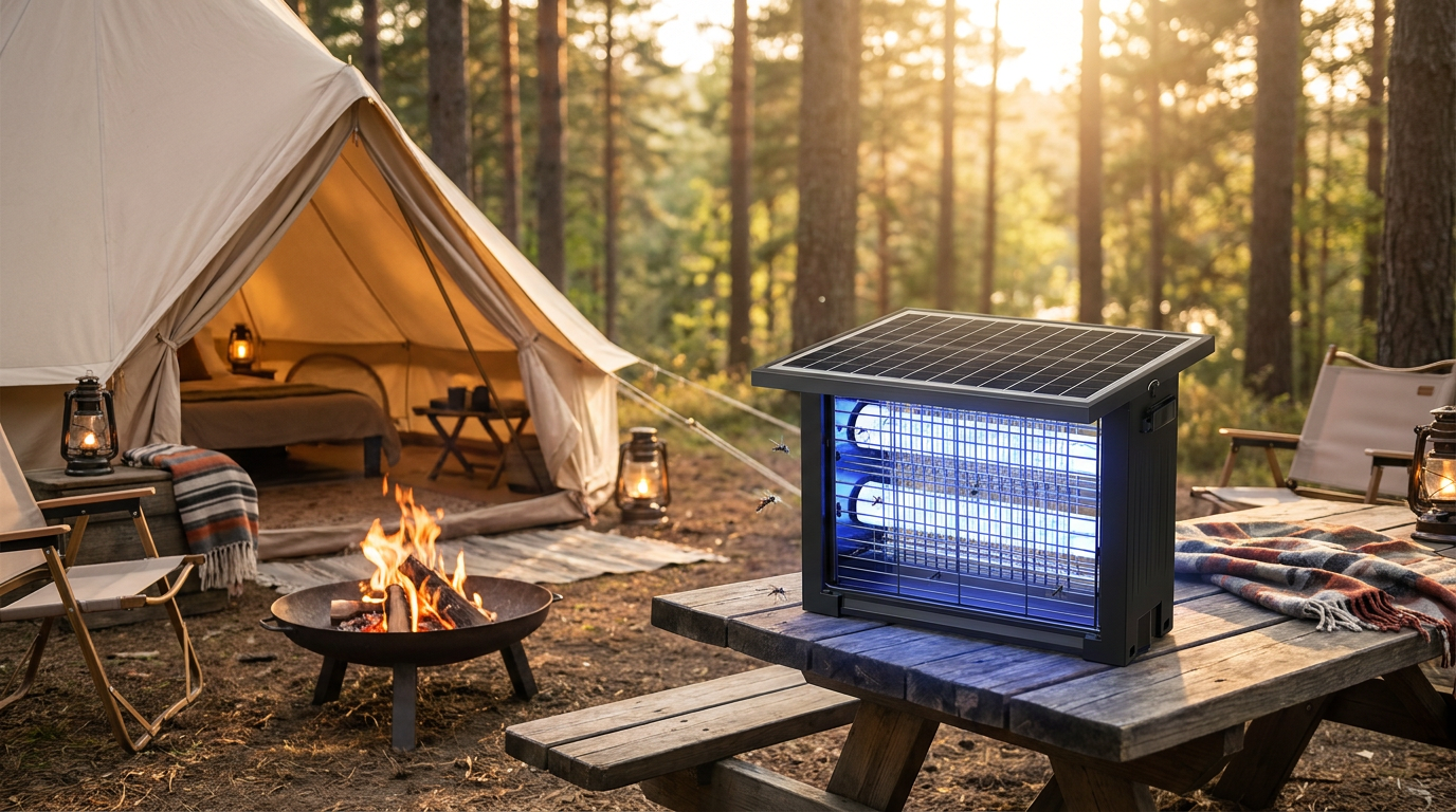 Selecting the Outdoor Insect Solar Energy 4500V Device