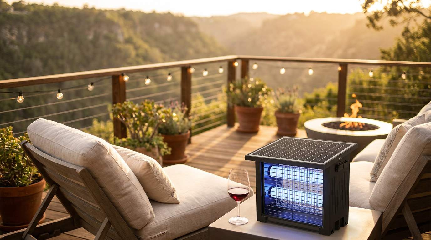 Solar Power Revolutionizes Outdoor Living and Pest Control