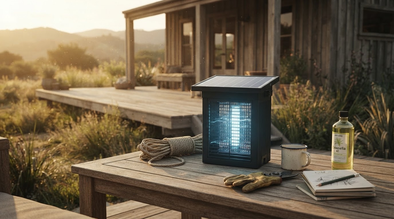 Outdoor Bug Zapper Performance in Off-Grid Environments