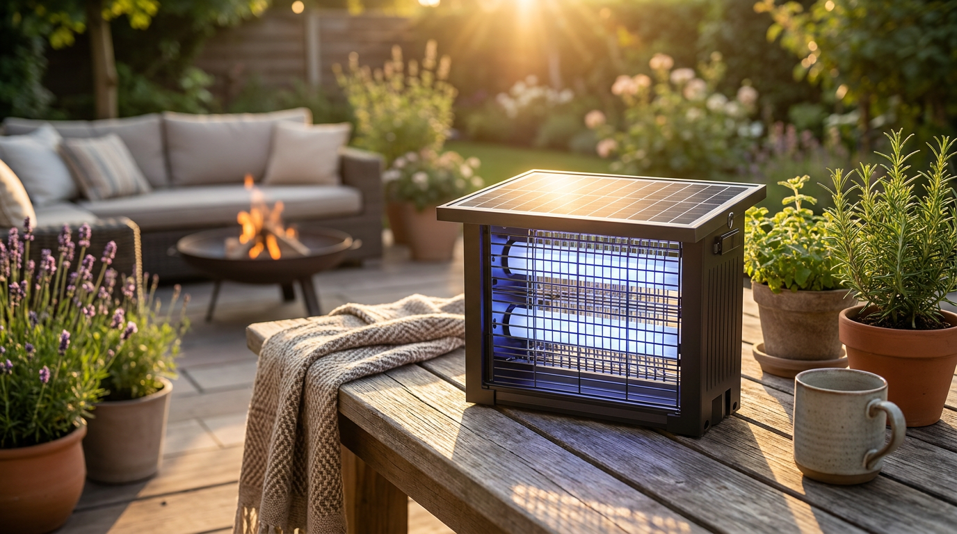 How effective is the solar powered Outdoor Bug Zapper?