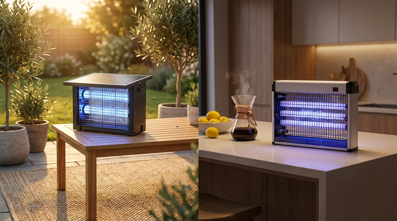 Is the 4500V Outdoor Insect Solar Energy Device for Gnats?