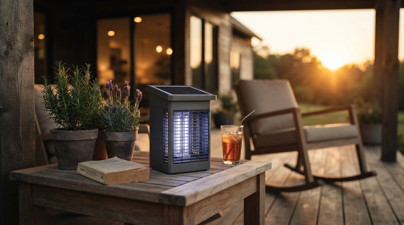 Which Outdoor Bug Zapper works for solar fly control?