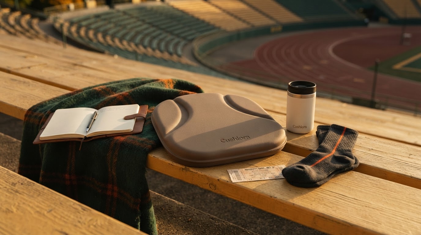 Cushlora Portable Pads for Stadium Comfort