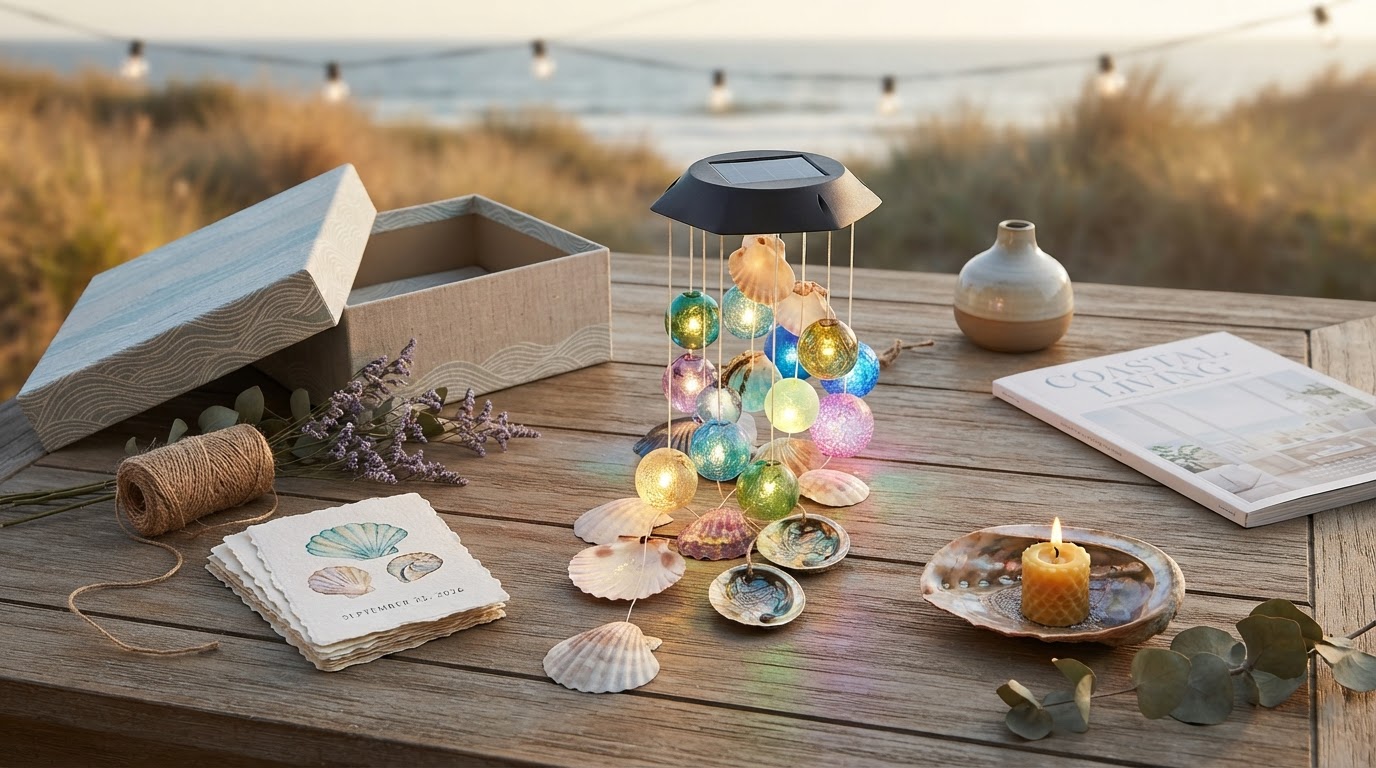 Selecting a Solar Seashell Chime for Coastal Gift Giving