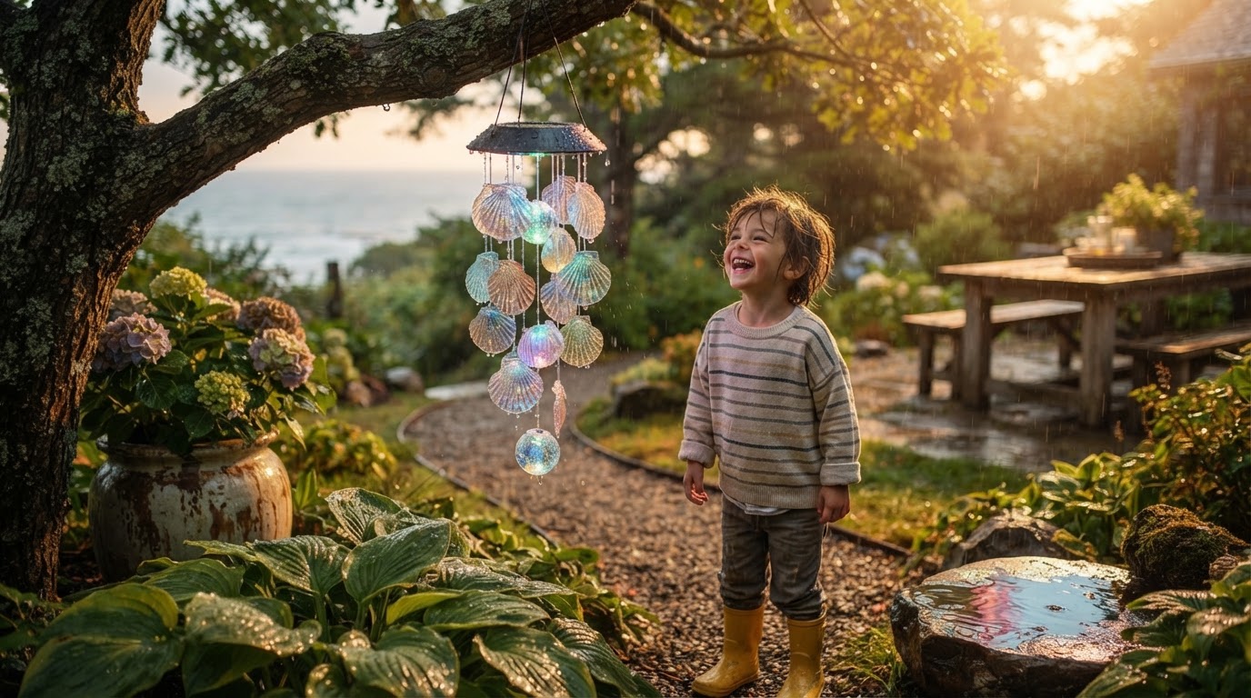 Is the Solar Seashell Chime Truly Waterproof?