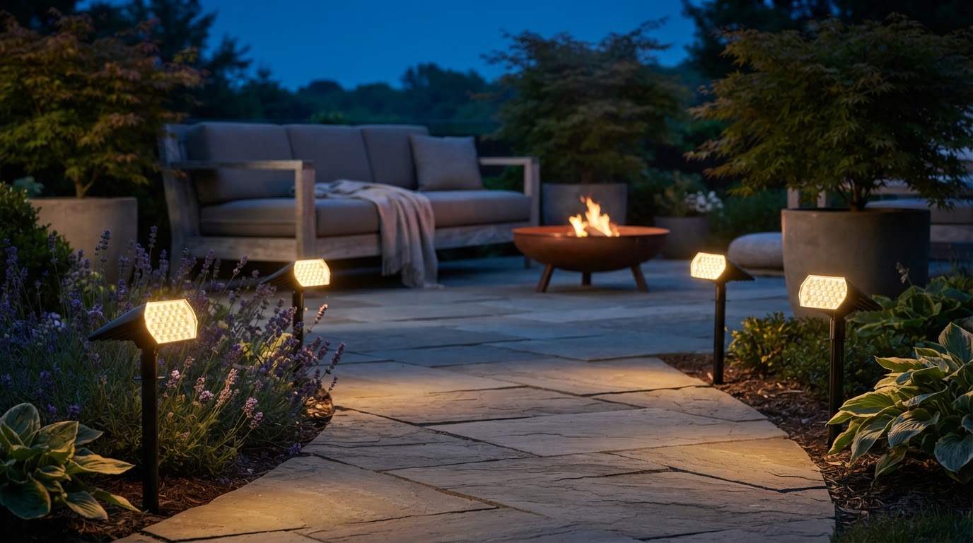 Amazon Discounts Nacinic Solar Spot Lights to Under $23