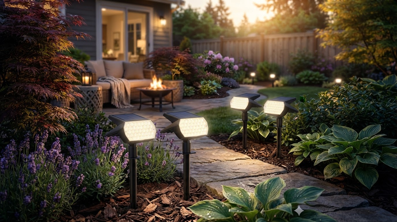 Amazon Nacinic Solar Spot Lights Deal Hits Market