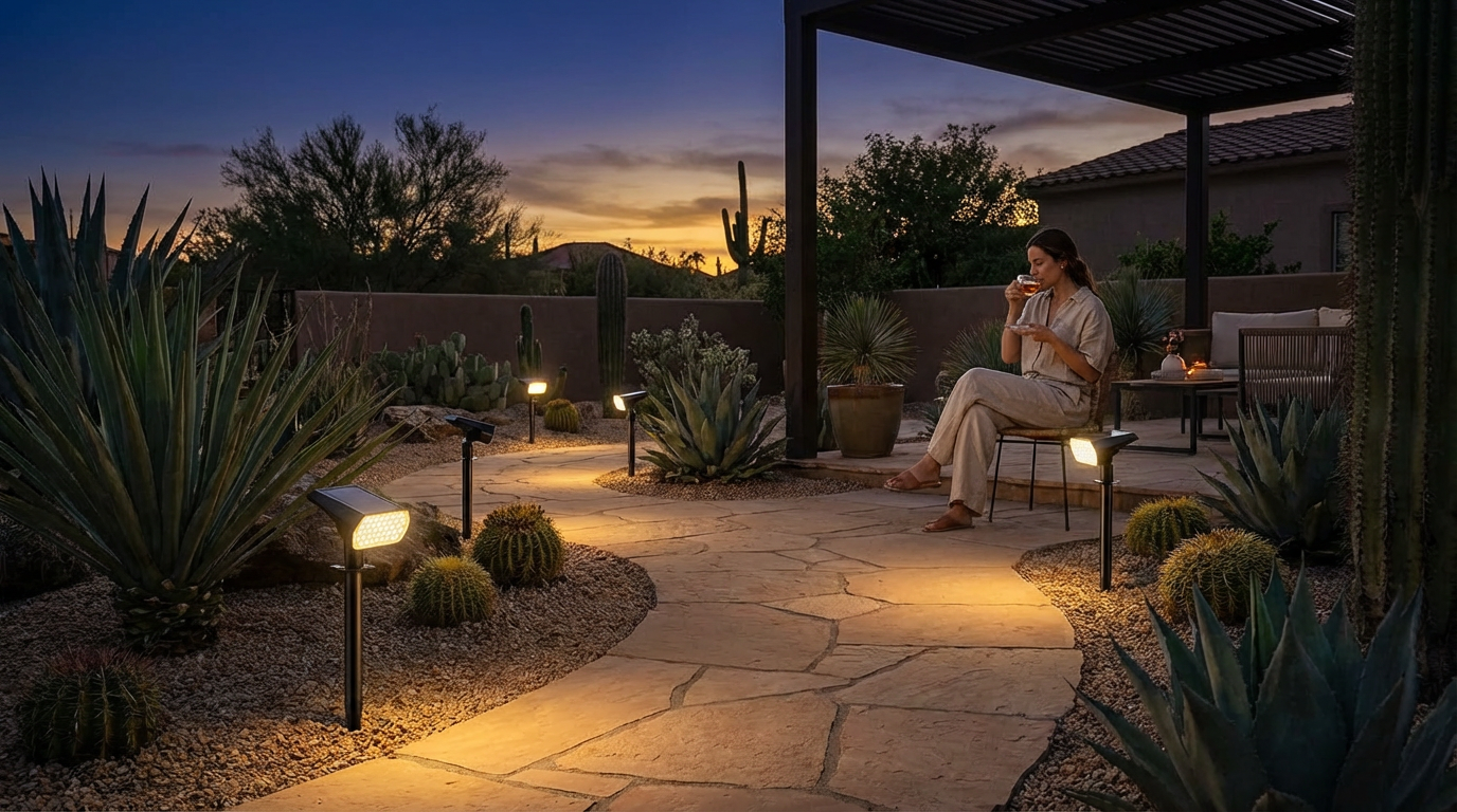 Dark Sky Compliance: Why Solar Spot Light Design is Moving Downward