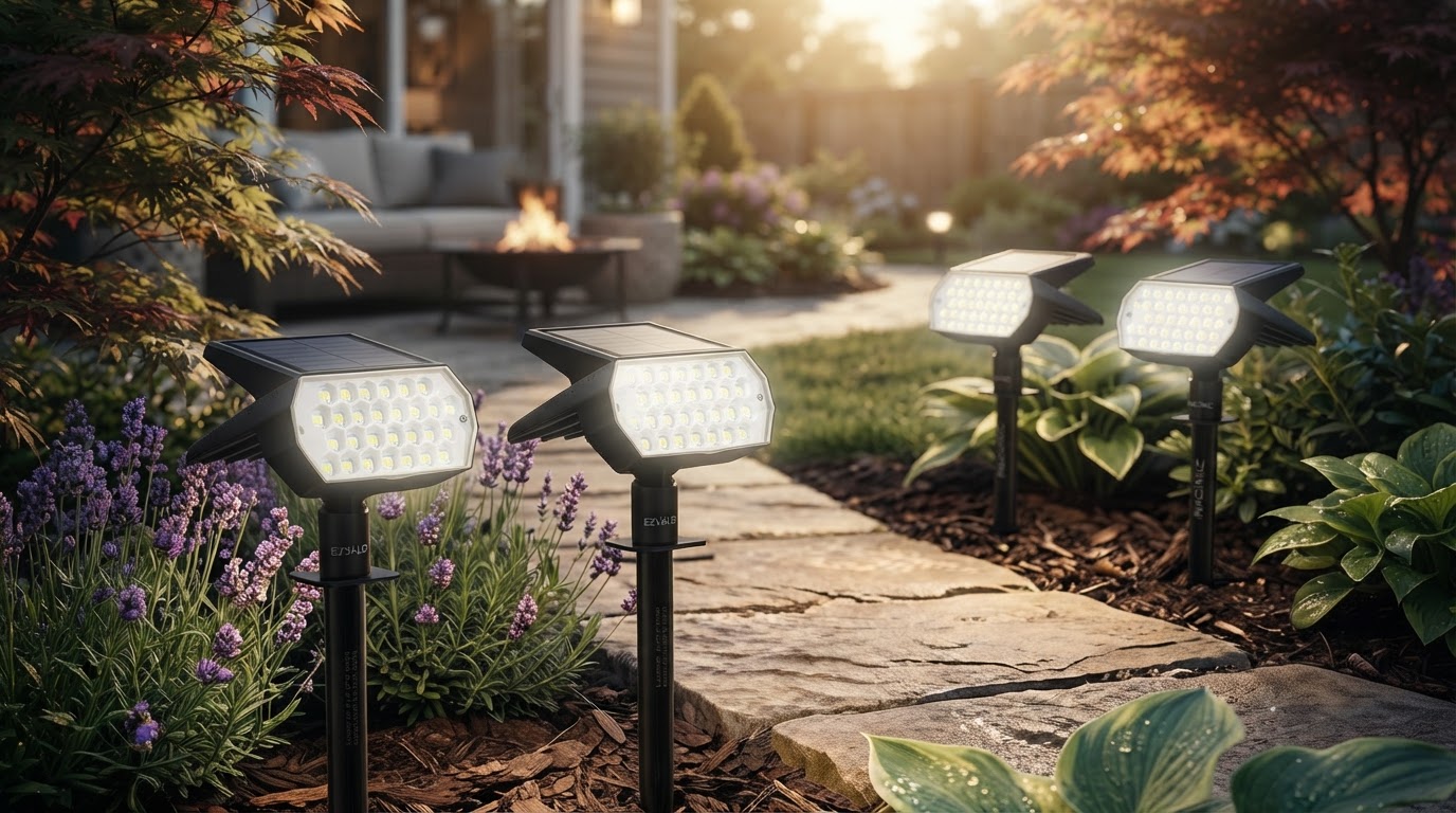 EZVALO Price Drop vs Nacinic Solar Spot Lights Performance