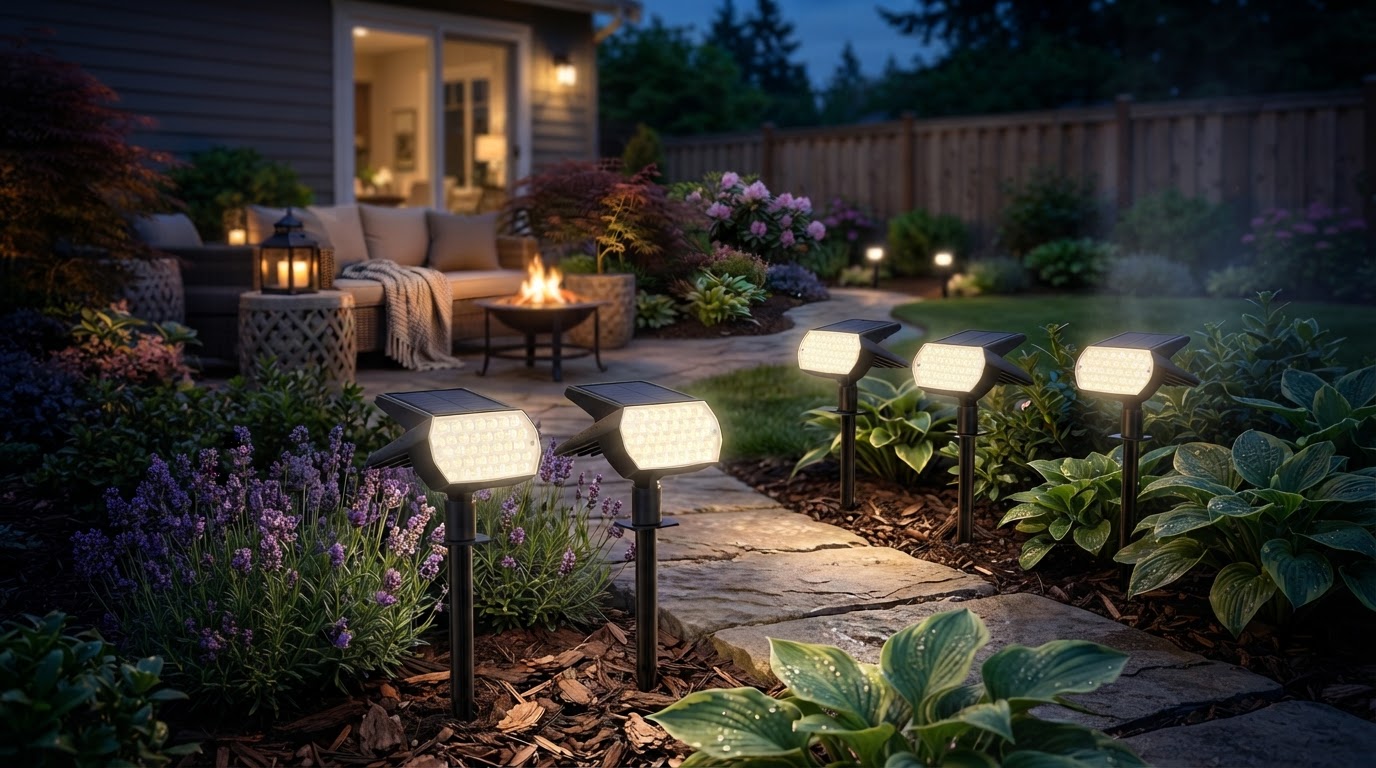 Frequently Asked Questions About Solar Garden Spotlights