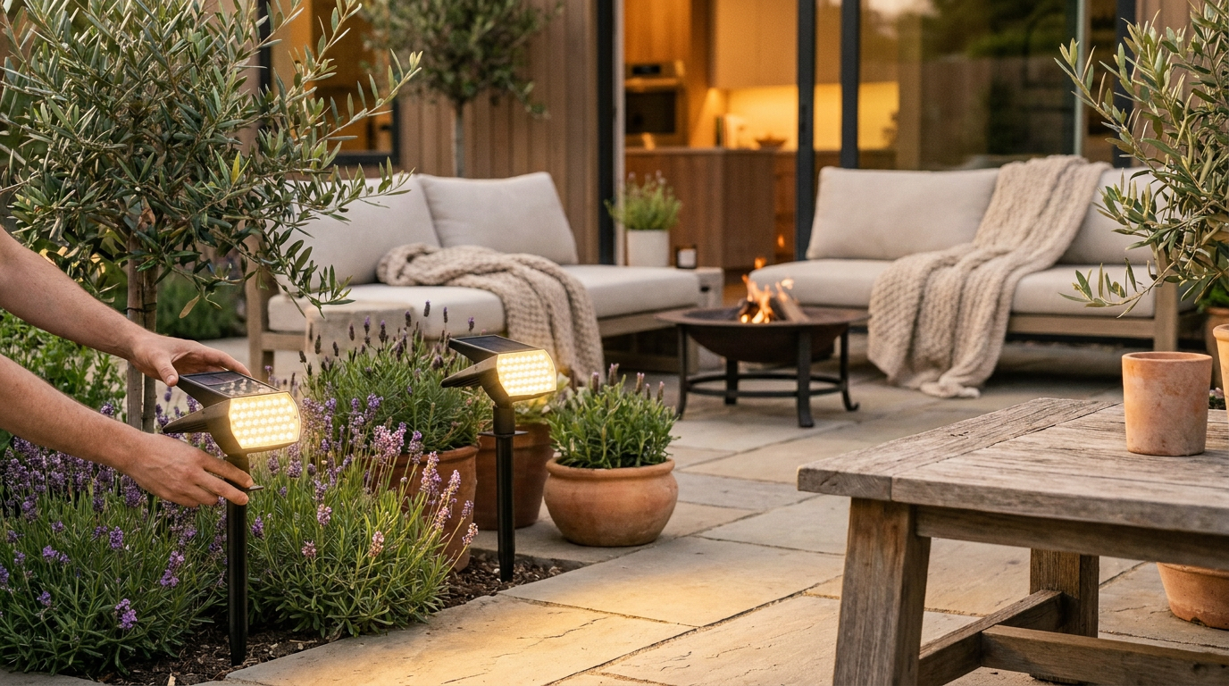 Harbor Breeze Deal Meets Nacinic Solar Spot Lights