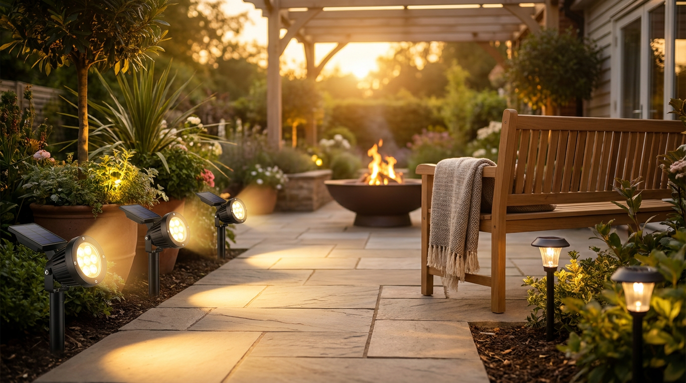 Harbor Breeze Deal vs Nacinic Solar Spot Lights