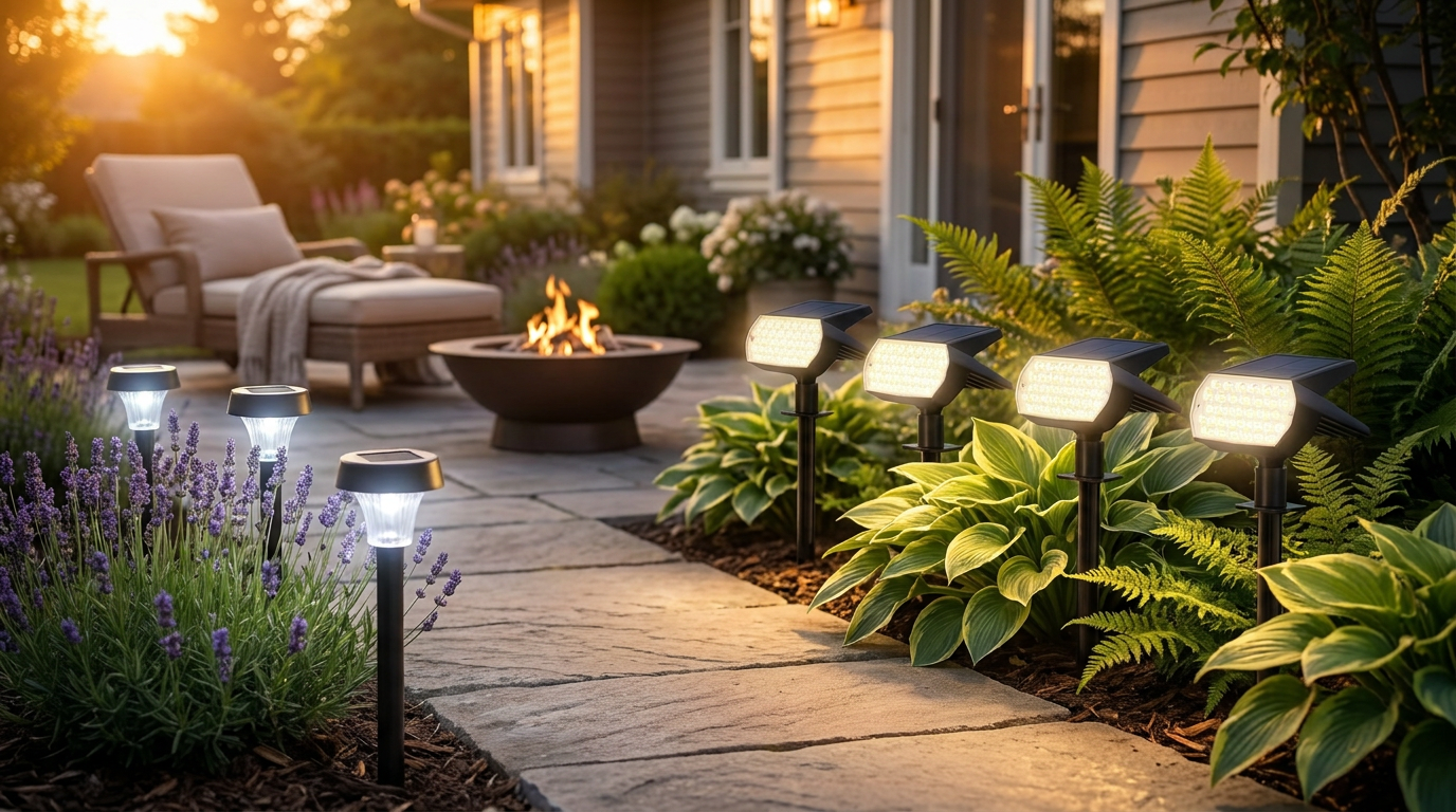 Harbor Breeze $4 Deal vs Nacinic Solar Spot Lights Spec Gap