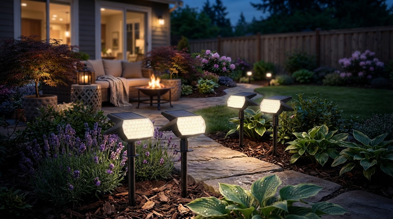 How to Light Up Garden at Night: Complete Outdoor Solar Lighting Guide