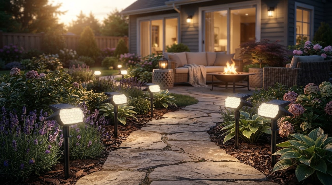 LETMY Solar Spot Lights Sale Hits Prime Members