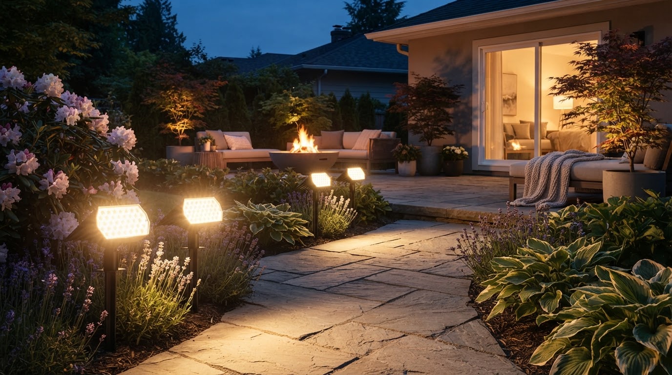 LETMY Solar Spotlight Deal Impacts Outdoor Lighting Market