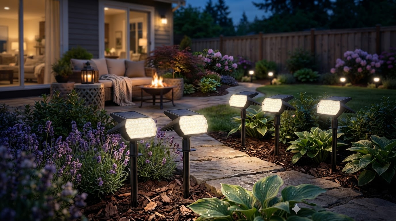LETMY Solar Spot Light Deals Meet Nacinic Efficiency
