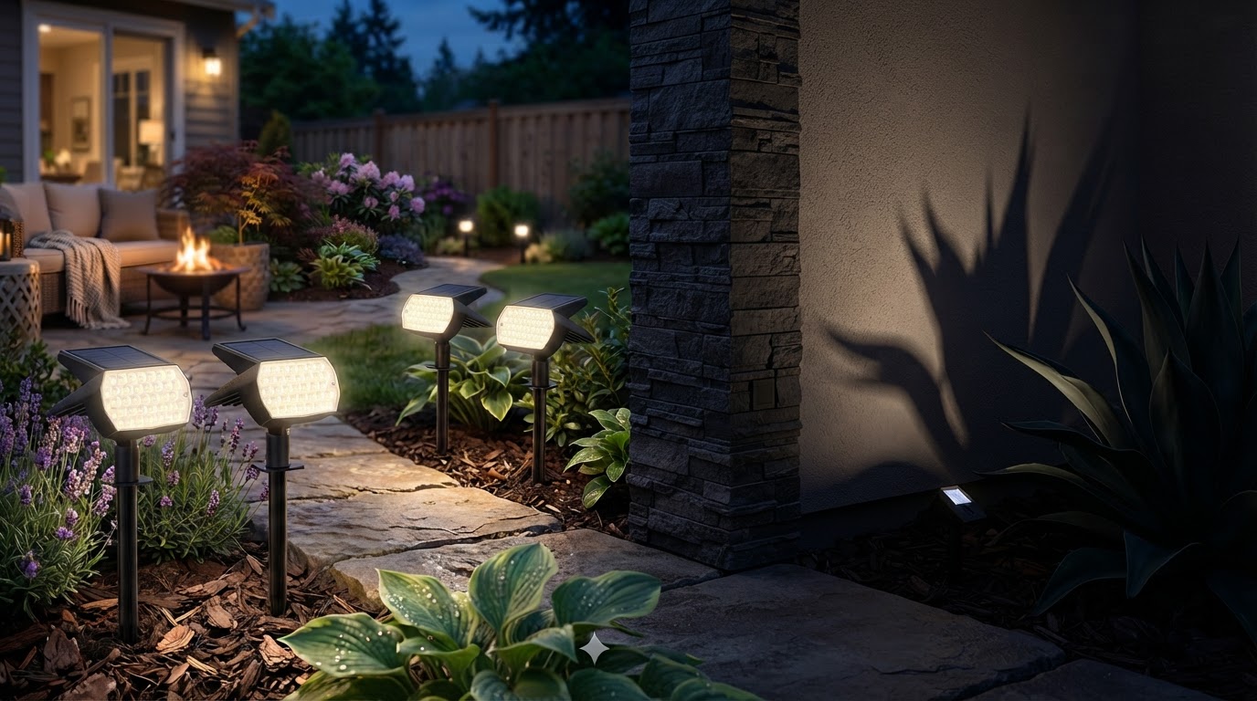 Mapping Shadows with Solar Spot Lights