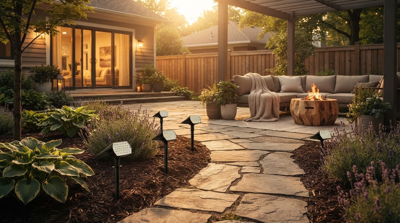 Nacinic Solar Spot Lights Enter Value Market Segment
