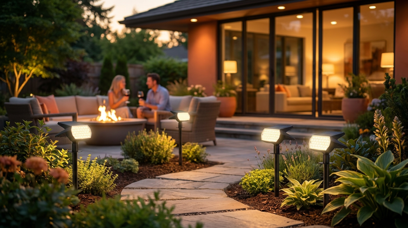 Powering Up Patios: Nacinic Solar Spot Lights Lead Trend