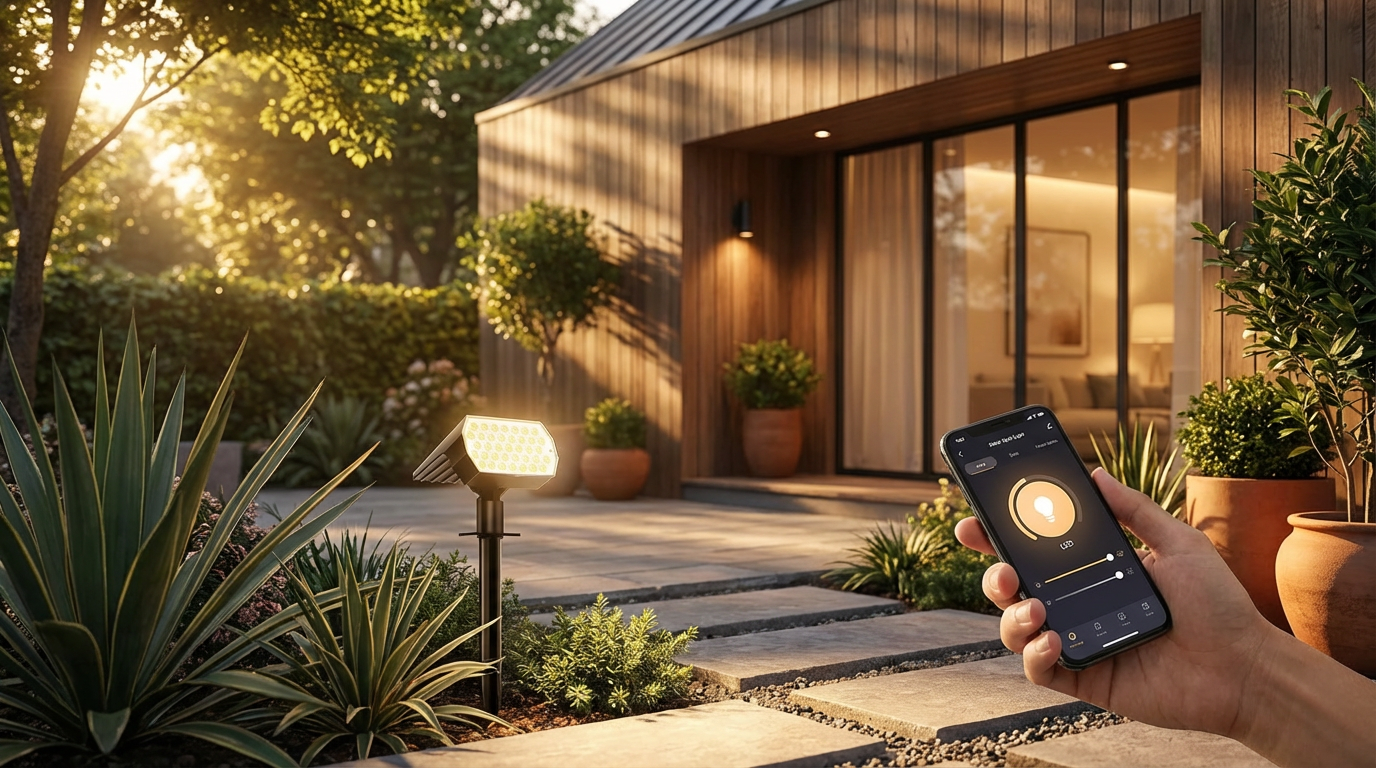 Smart Home Integration Sparks New Era for Solar Spot Lighting Systems