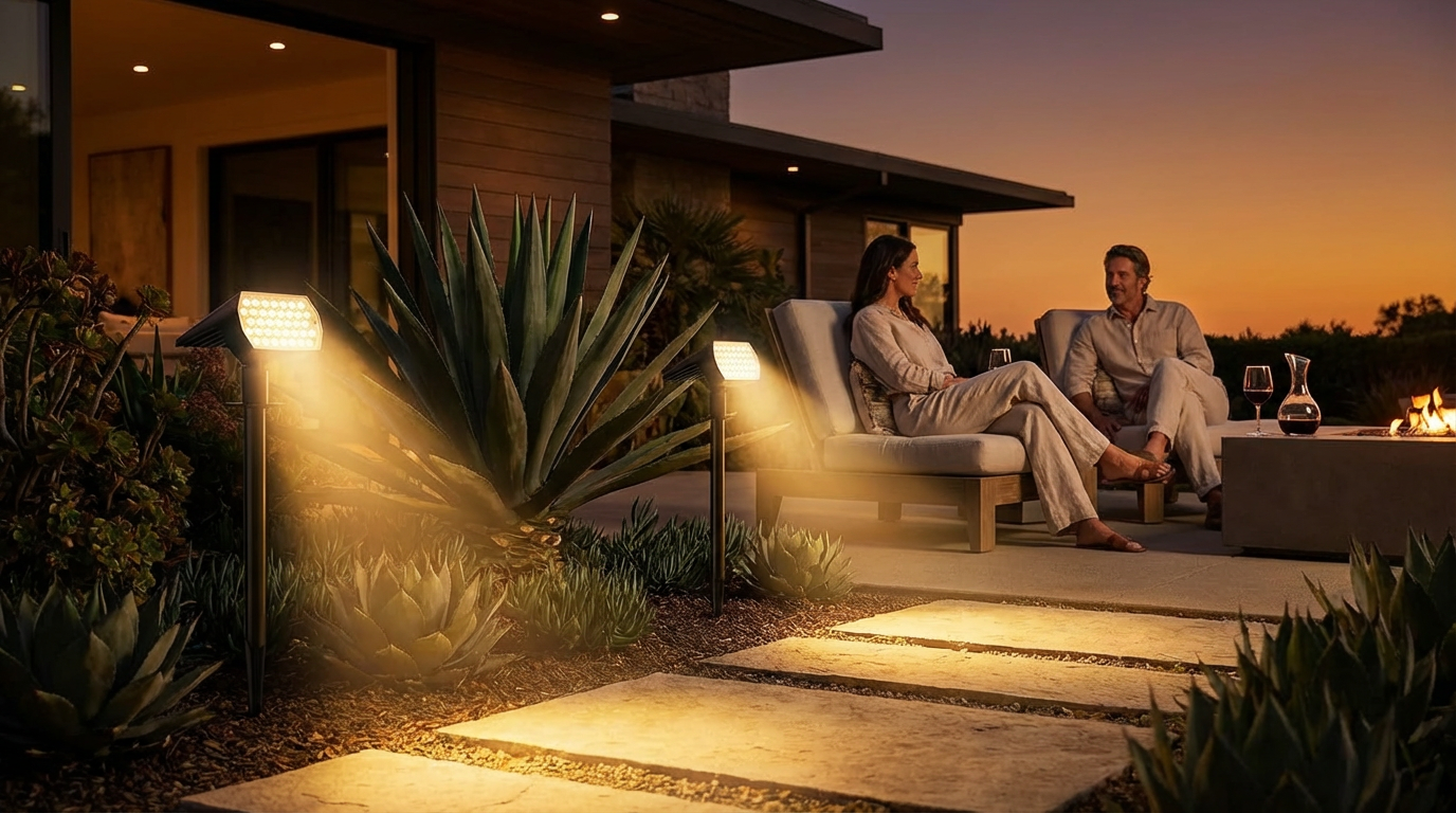Brighten Up: Solar Outdoor Spotlights for Effortless Style