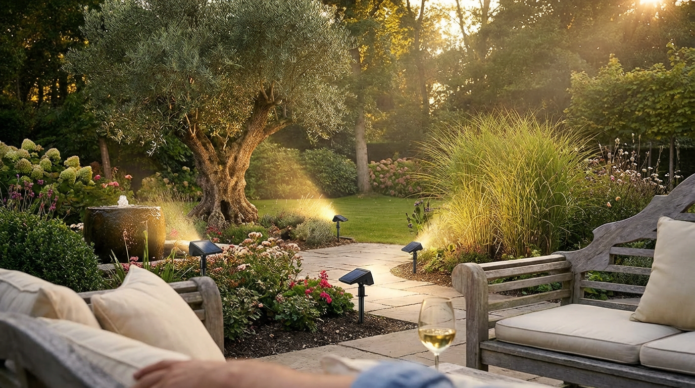 Solar Spotlights: Illuminate Your Garden's Best Features