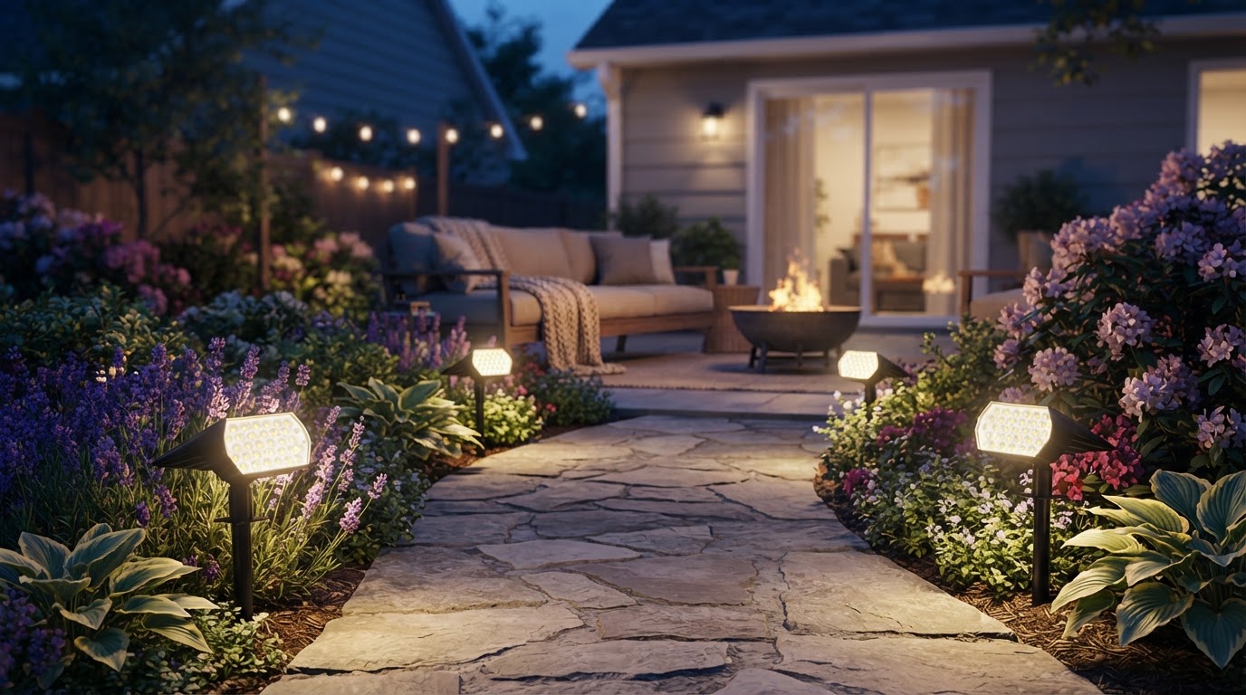 Why Solar Spot Lights Solve Common Yard Lighting Headaches