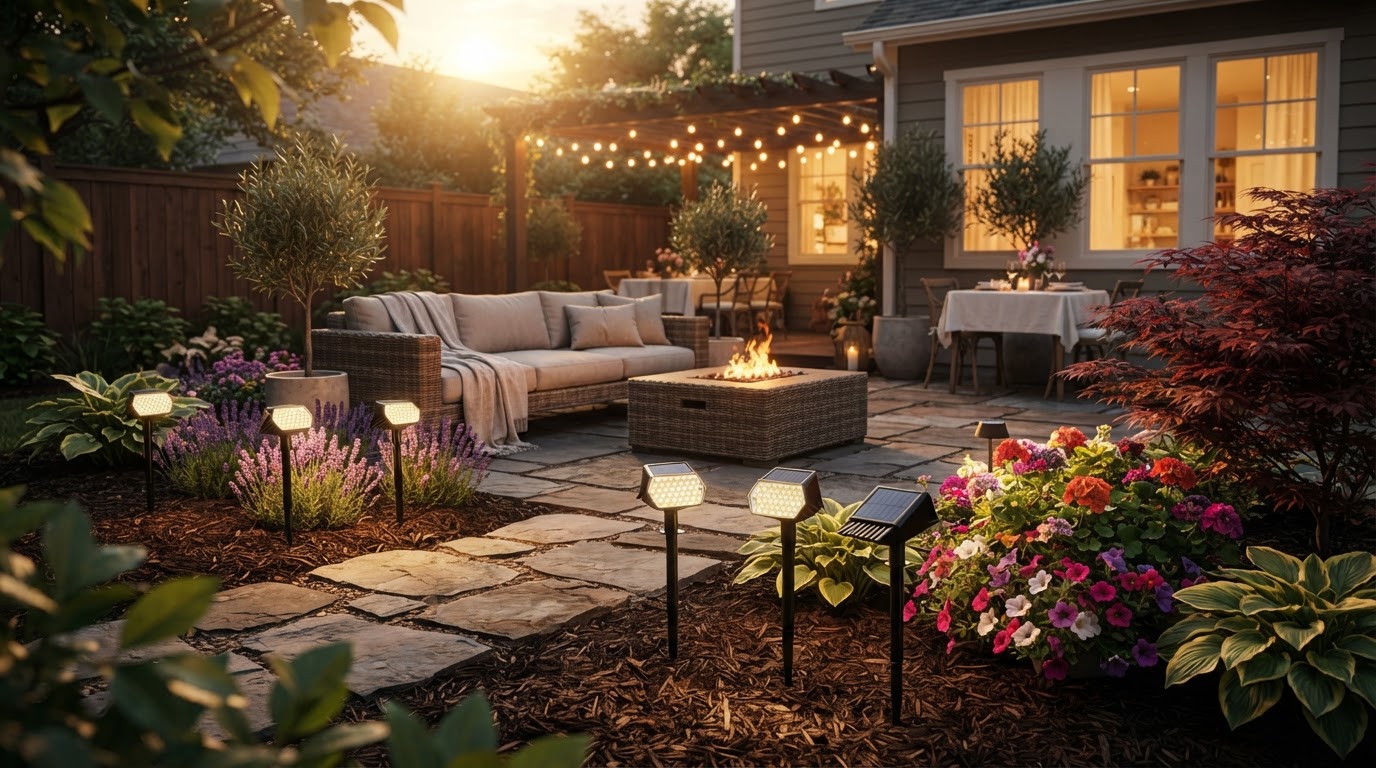 Woot Outdoor Lighting Sale Meets Nacinic Solar Spot Lights