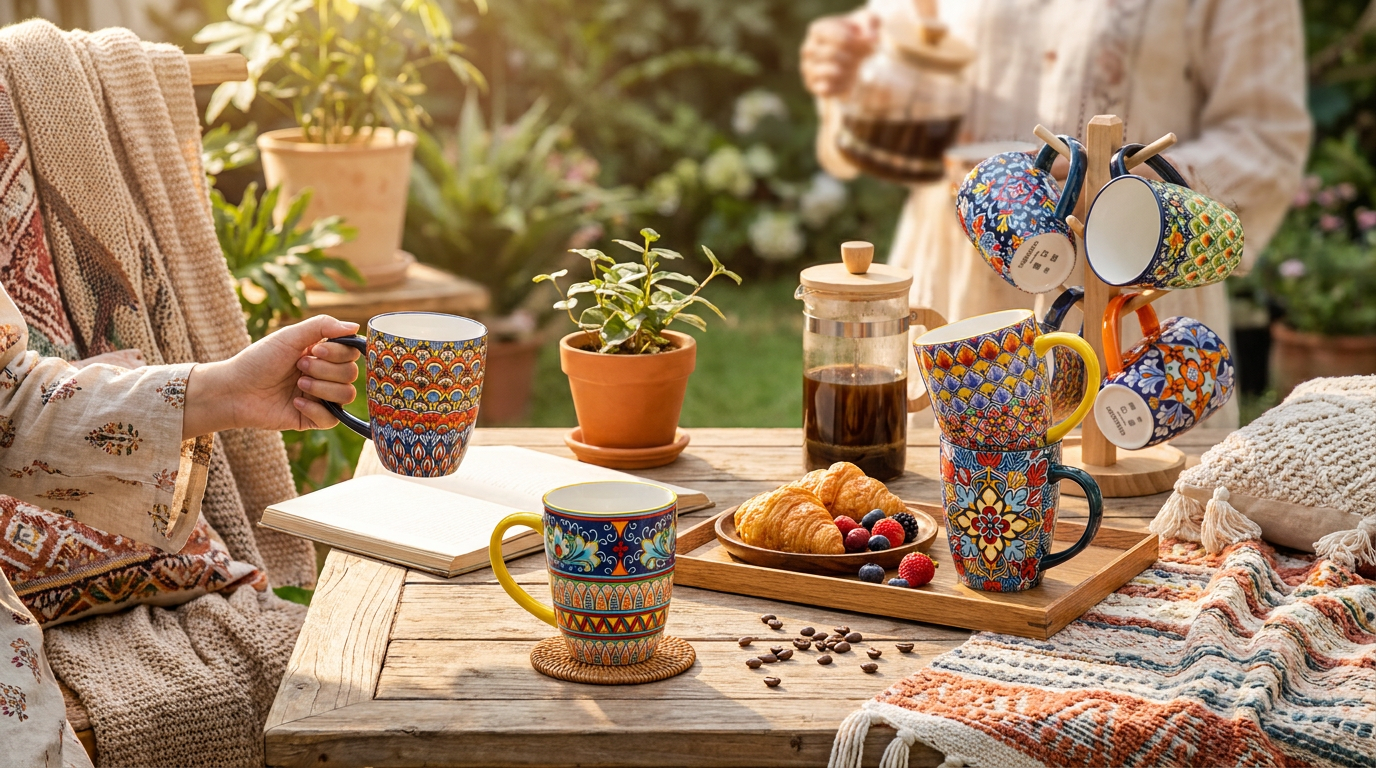 Stunning Colorful Eclectic Coffee Mug Set Guide