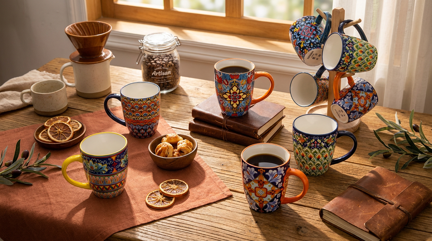 Selecting Durable Bohemian Style Porcelain Coffee Mugs