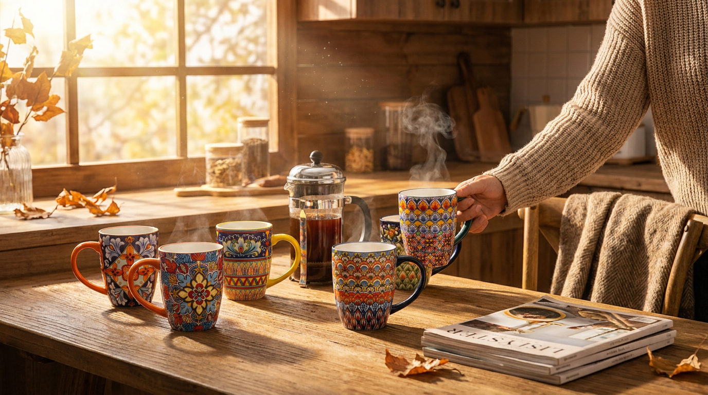 International Coffee Day: Testing the Bohemian Mug Set