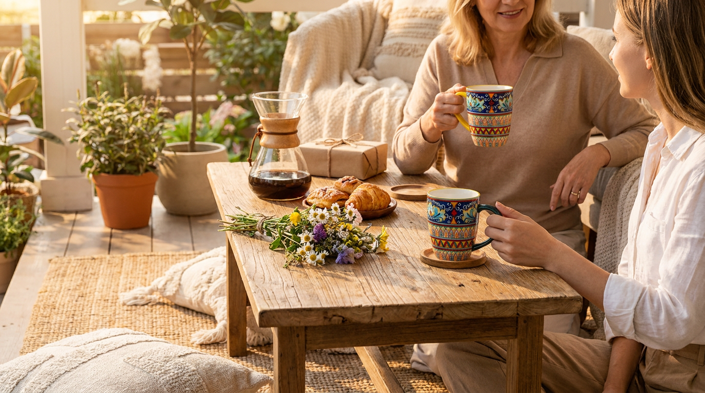 Mother's Day Gift Guide Features Bohemian Porcelain Mugs