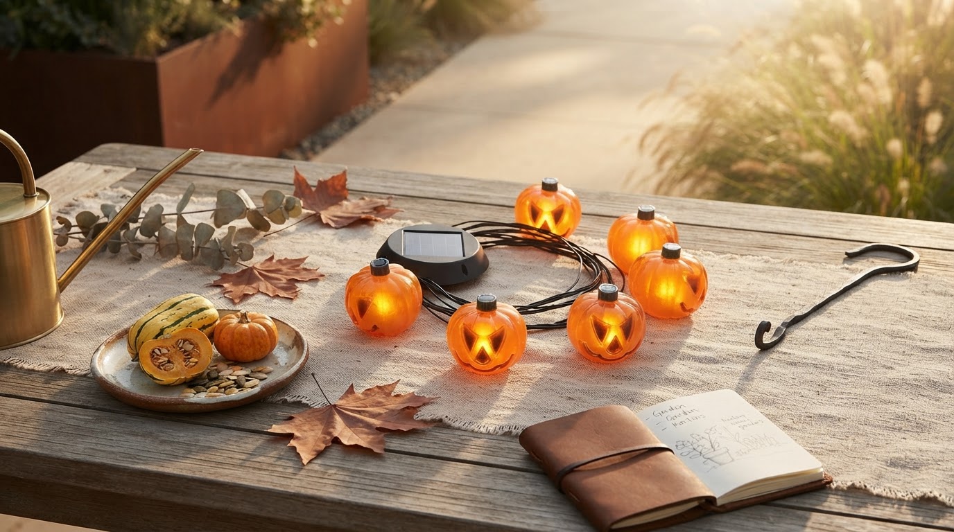 Solar Pumpkin Chime Performance in Modern Garden Settings