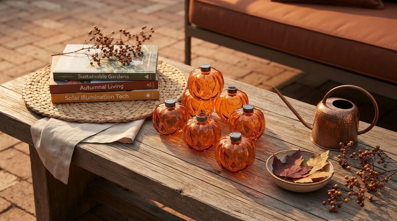 Integrating Solar Pumpkin Chime Into Outdoor Lighting Sets