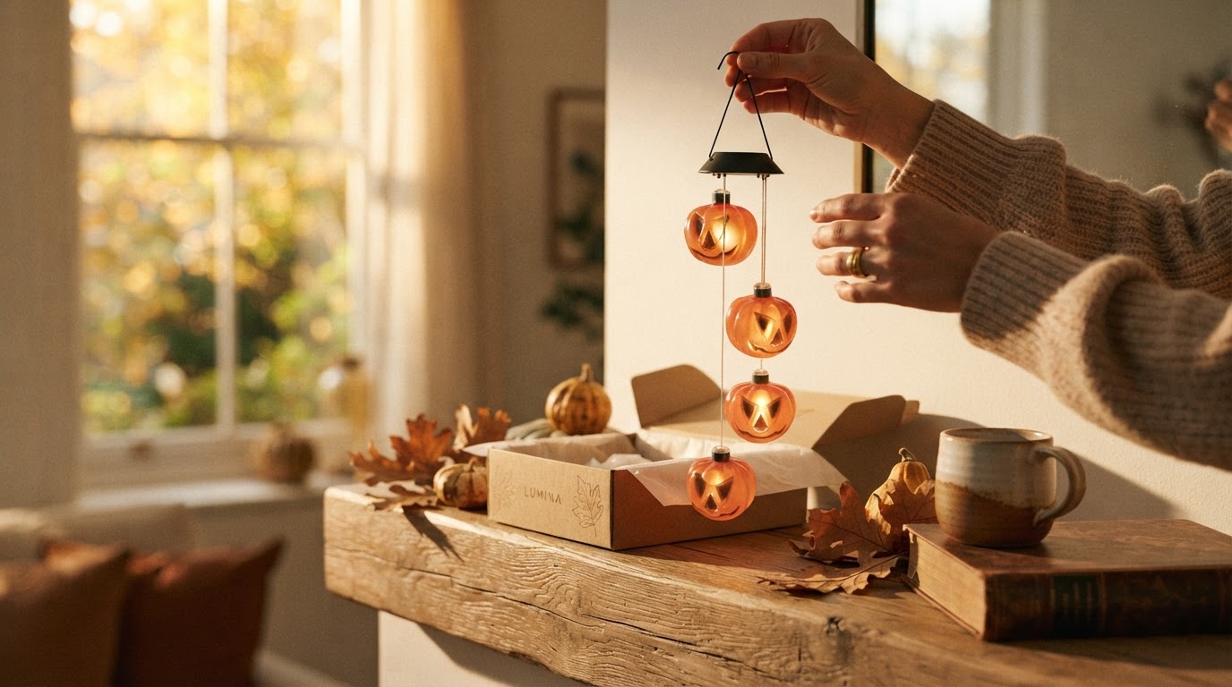 Is the Solar Pumpkin Chime durable for outdoor use?