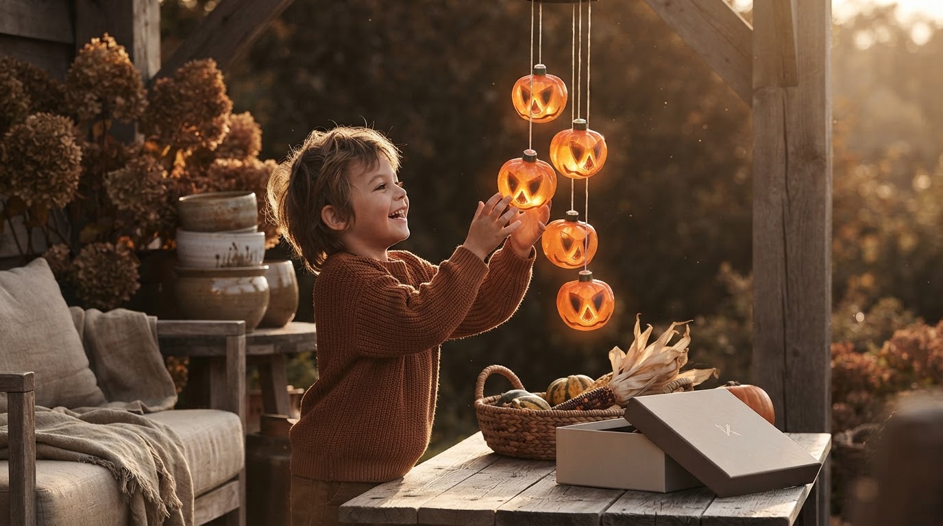 5 Placement Strategies for Solar Pumpkin Chime Decor