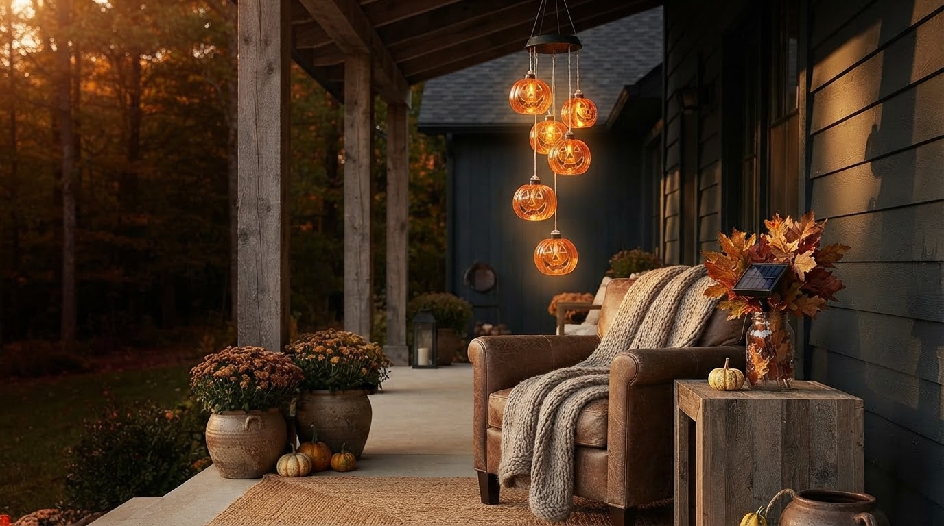 Why Use Solar Pumpkin Chime for Halloween Porch Decor?