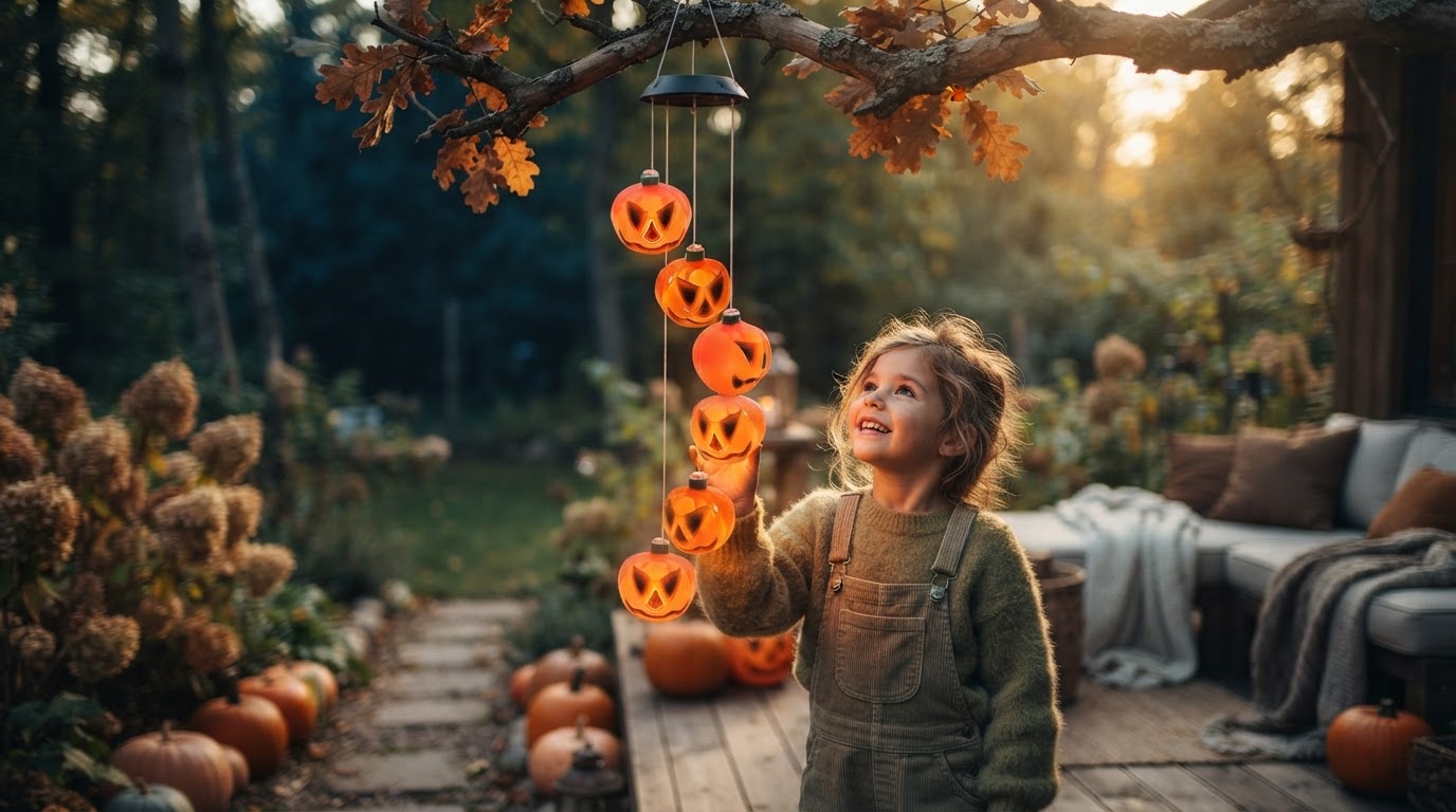 Solar Pumpkin Chime 5-Step Setup and Performance Review
