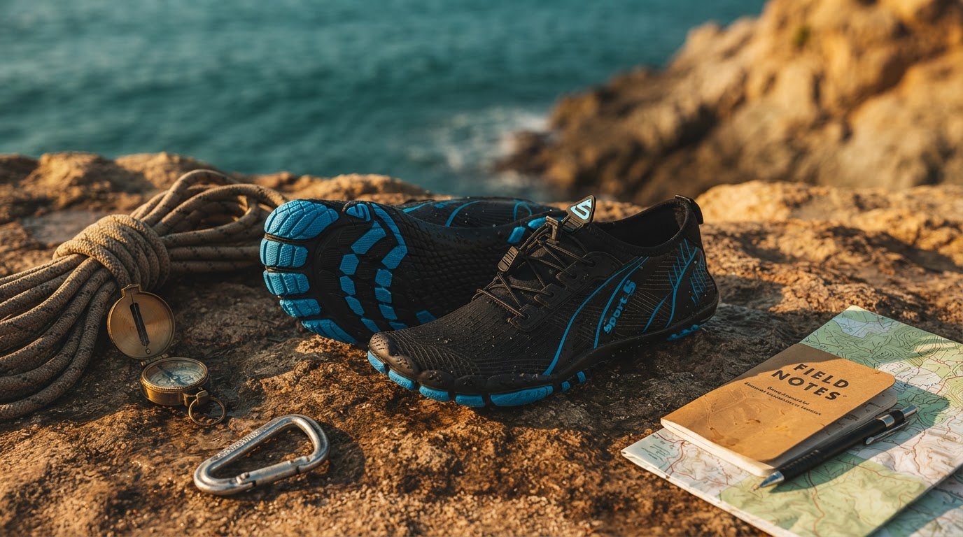 Optimizing Transitions with Aqua Stride Shoes for Amphibious Trails