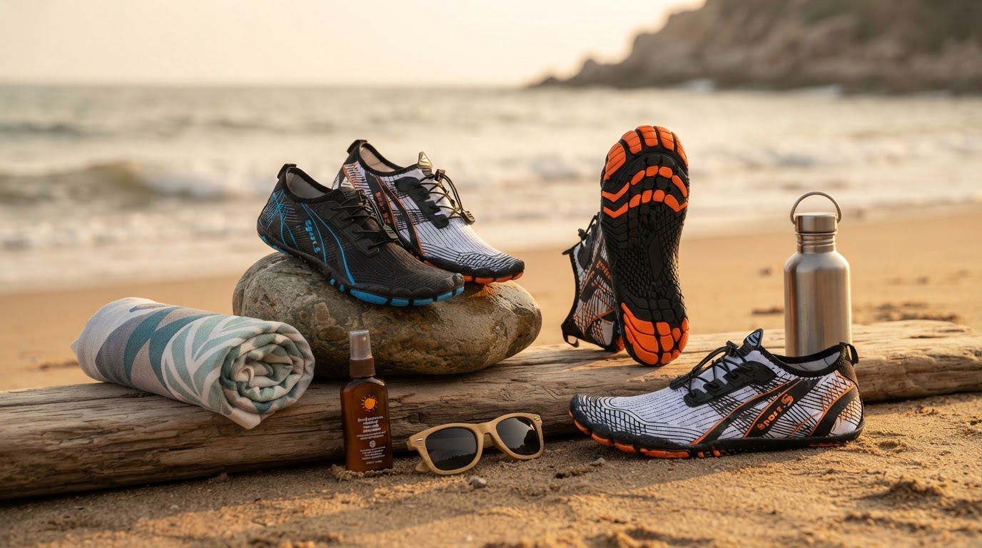 5 Must-Have Beach Gear Items for Maximum Foot Comfort and Safety