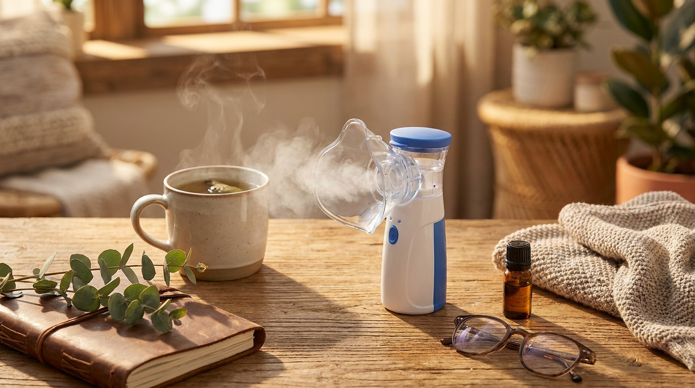 Finding Sinus Relief with Portable Smart Nebulizer Humidifier