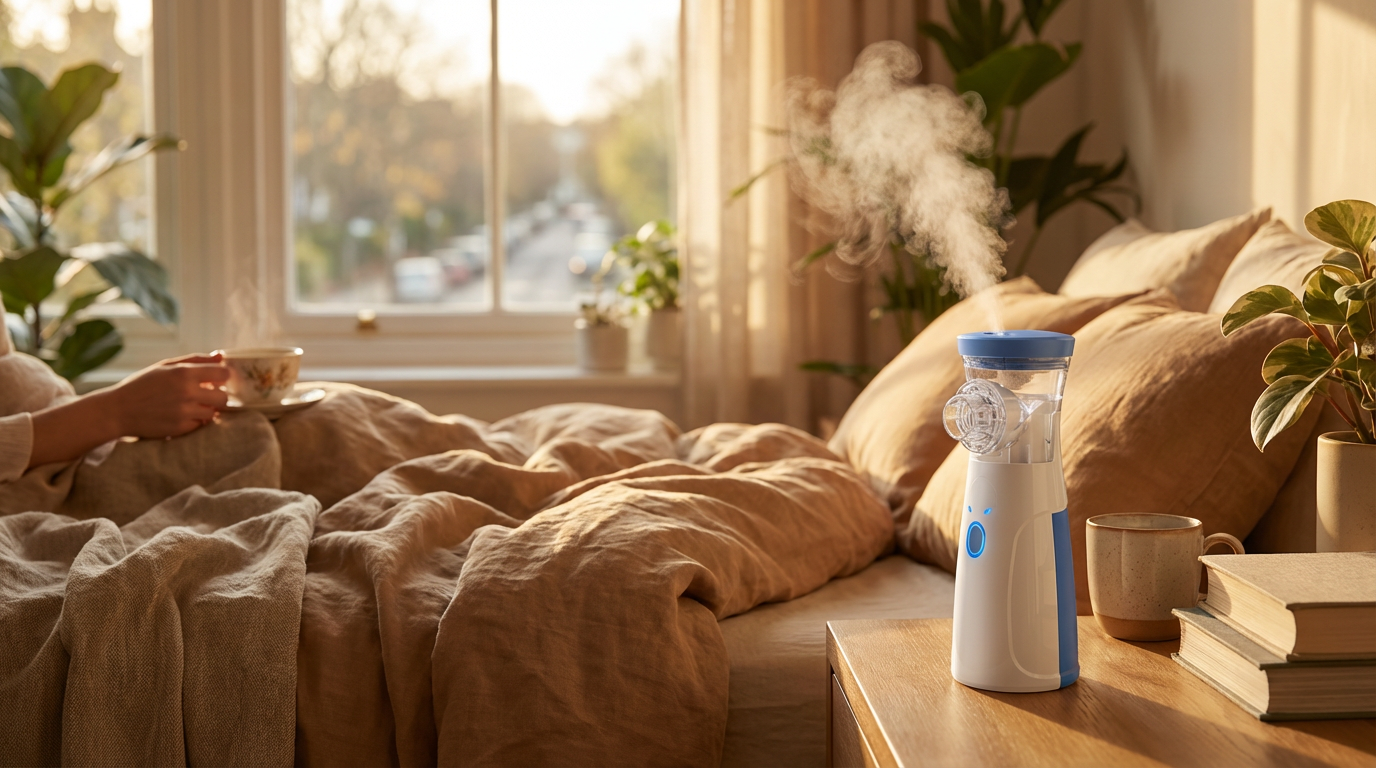 Portable Smart Nebulizer for Air Quality