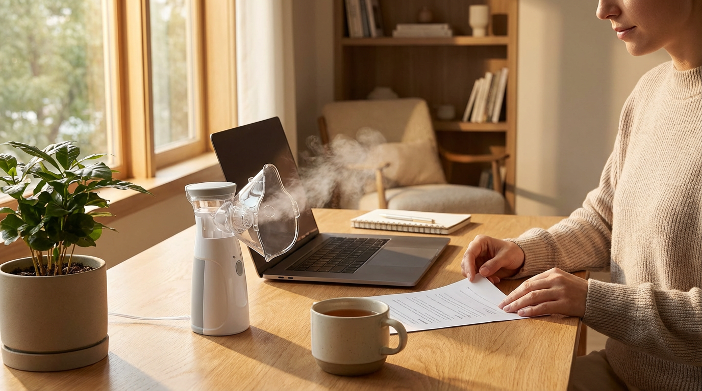Desk Oasis: Why a Portable Humidifier Boosts Focus & Comfort