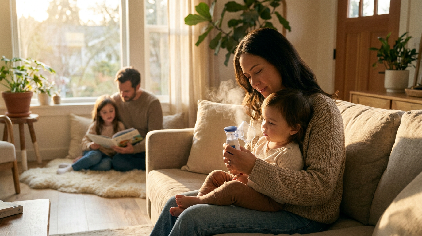 Family Health Routines and the Portable Smart Nebulizer