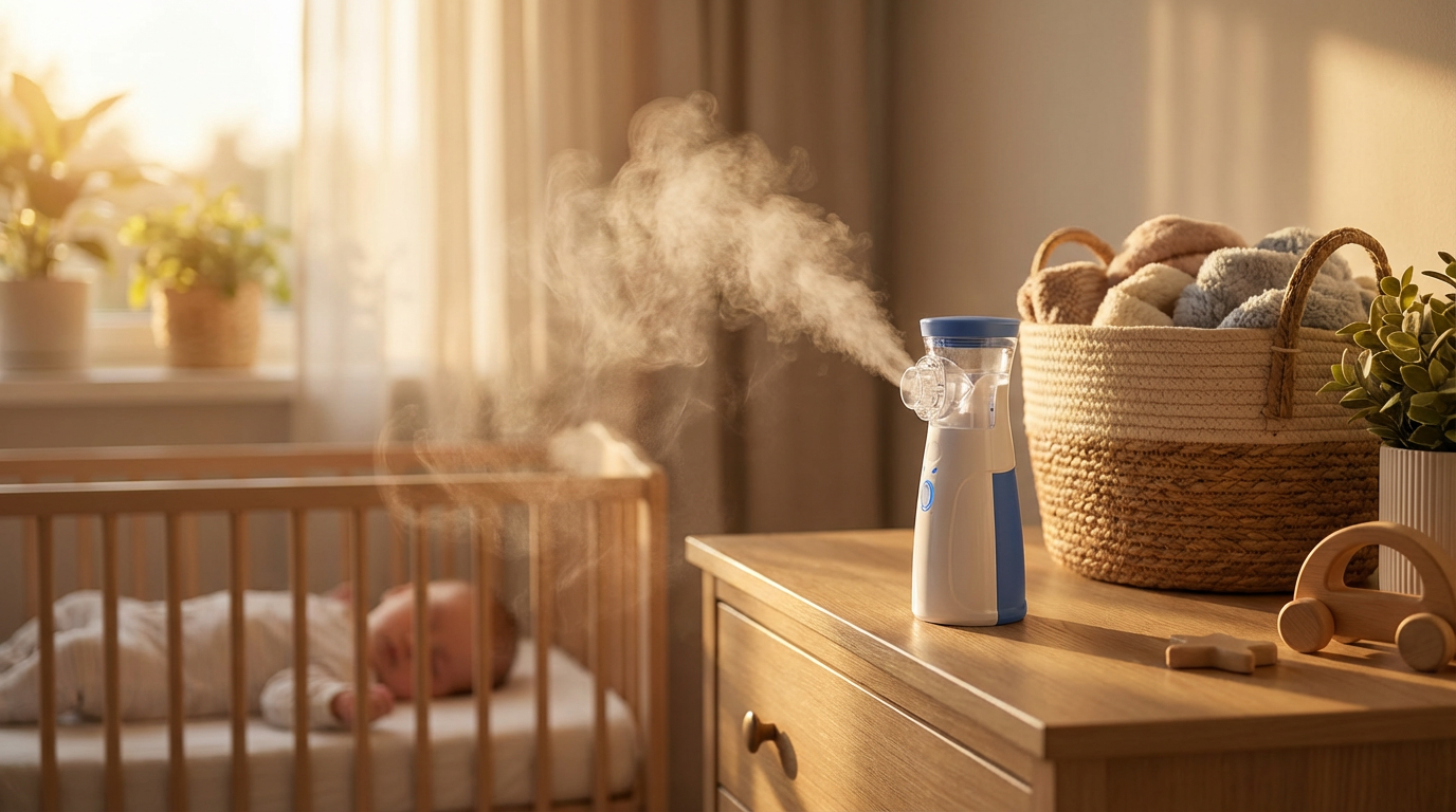Using a Smart Nebulizer Humidifier in a Nursery