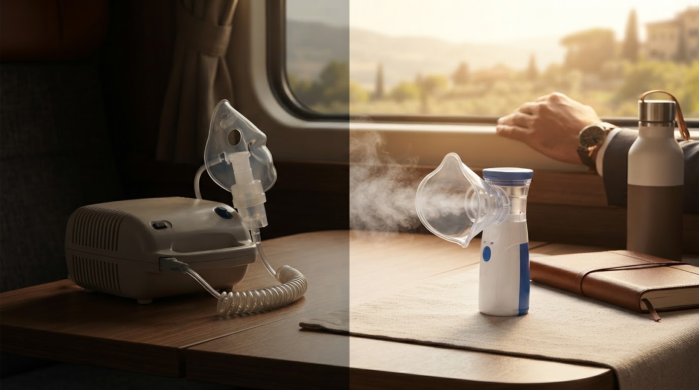 Portable Smart Nebulizer Humidifier for Asthma Travel