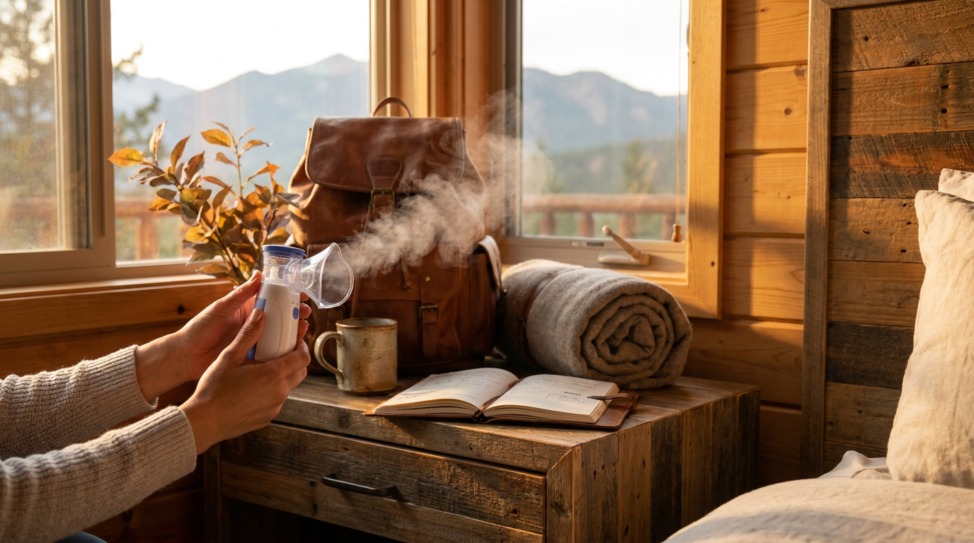 Portable Smart Nebulizer Humidifier Travel Performance