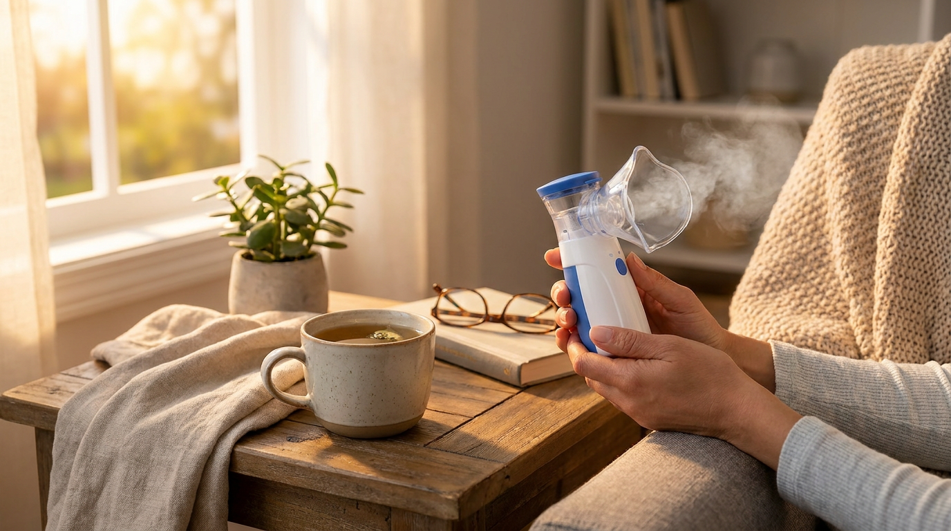 How the Portable Smart Nebulizer Humidifier Offers Sinus Relief