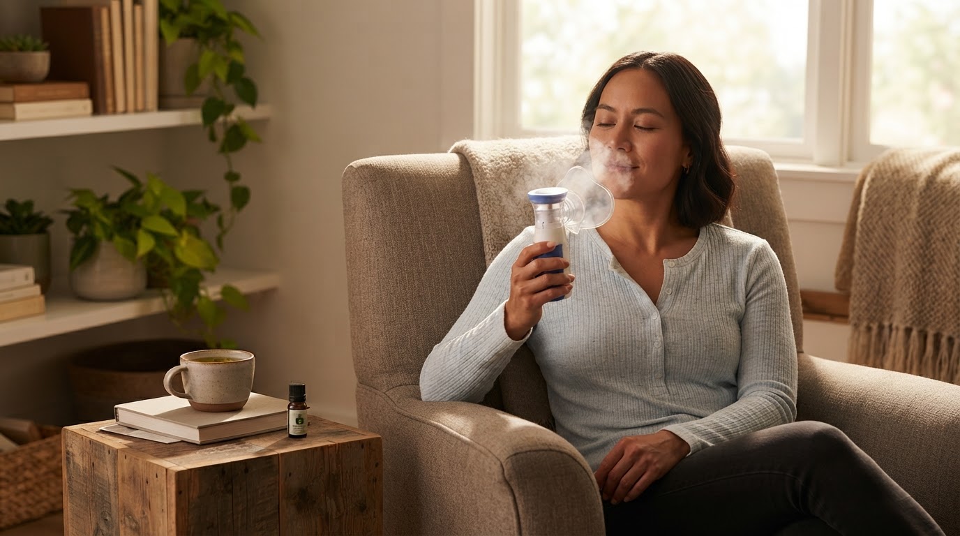 Can a Portable Smart Nebulizer Humidifier relieve sinus pain?
